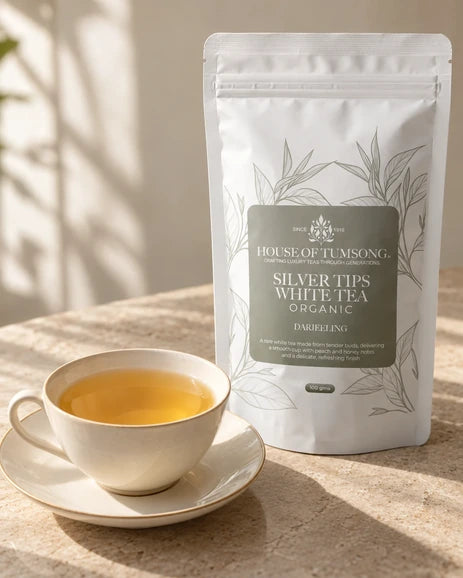 ⁠Silver Tips( ORGANIC) White Tea Darjeeling 100gms